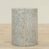 Furniture-Monte <br>Terrazzo Side Table-Bloomr