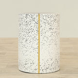 Furniture-Monte <br>Terrazzo Side Table-Bloomr