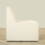 Furniture-Nella - Bouclé<br>Armchair Lounge Chair-Bloomr