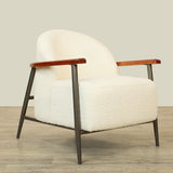 Eady - Bouclé Armchair Lounge Chair