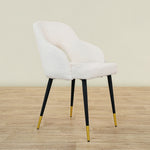 Furniture-Pansy - Bouclé<br>  Dining Chair-Bloomr