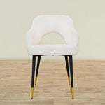 Furniture-Pansy - Bouclé<br>  Dining Chair-Bloomr