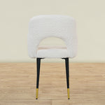 Furniture-Pansy - Bouclé<br>  Dining Chair-Bloomr