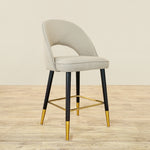 Furniture-Massena - Bouclé Counter Stool-Bloomr