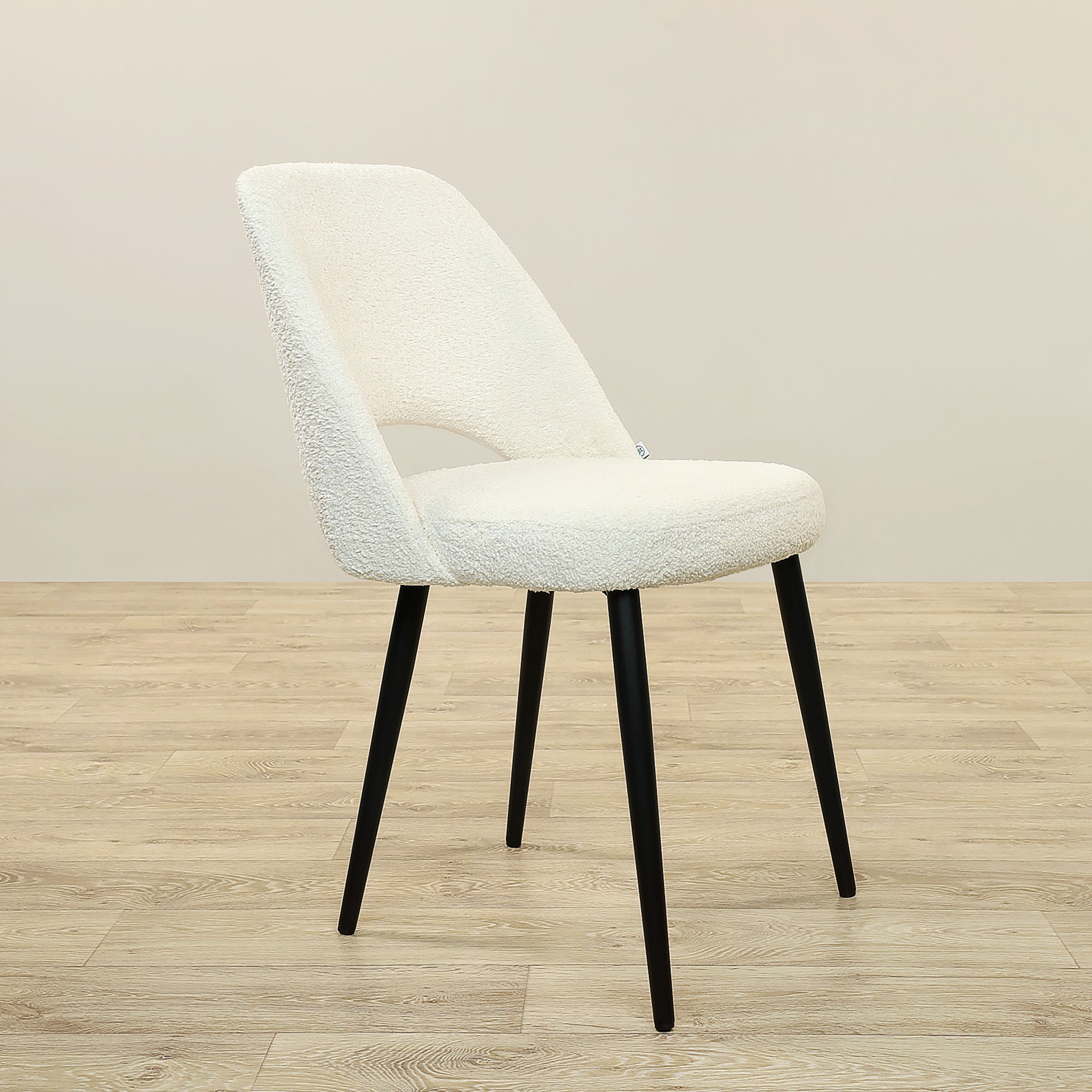 Furniture-Cabra - Bouclé <br>Dining Chair-Bloomr