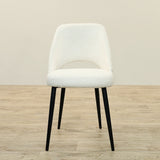 Furniture-Cabra - Bouclé <br>Dining Chair-Bloomr