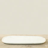 Marble Oval Plate