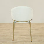 Furniture-Paltz - Bouclé <br> Dining Chair-Bloomr