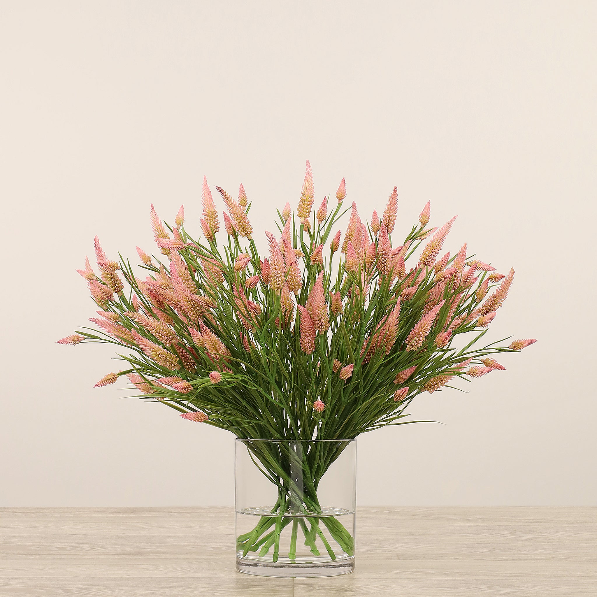 Trifolium Angustifolium Arrangement in Glass Vase