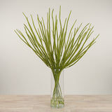 Artificial Horsetail Spray Arrangement in Glass Vase