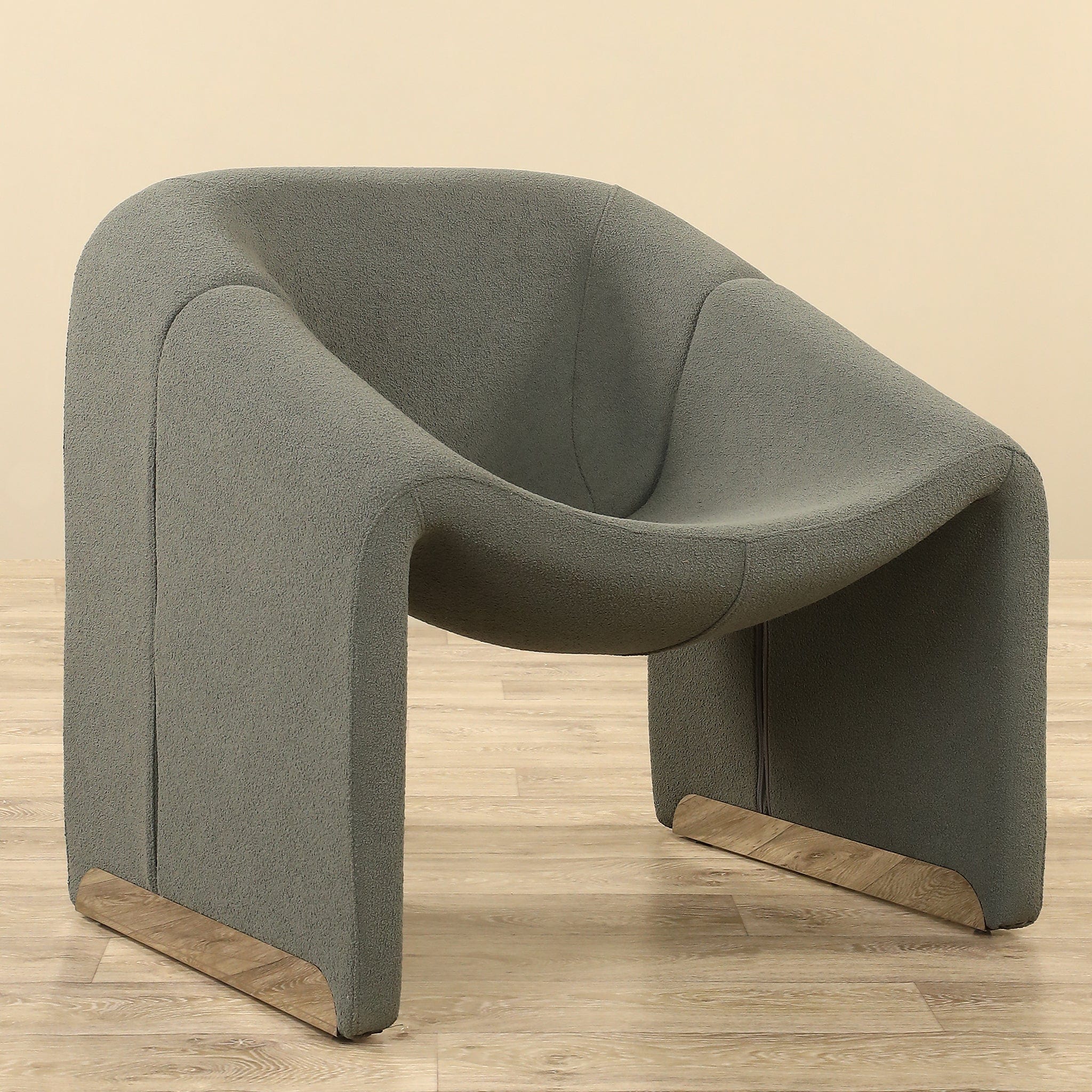 Alex - Bouclé<br>  Armchair Lounge Chair - Bloomr