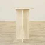 Furniture-Sabino <br>Marble Side Table-Bloomr