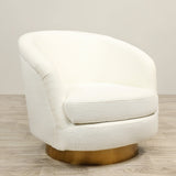 Burnaby <br> Swivel Armchair Lounge Chair - Bloomr