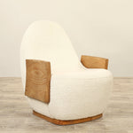 Ersa - Bouclé <br>Armchair Lounge Chair - Bloomr