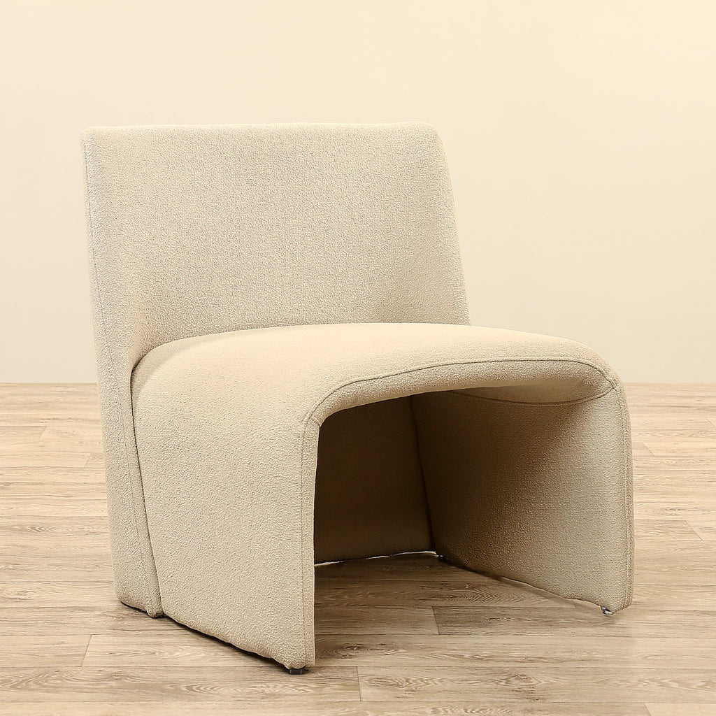 Franklin - Bouclé <br>  Armchair Lounge Chair - Bloomr
