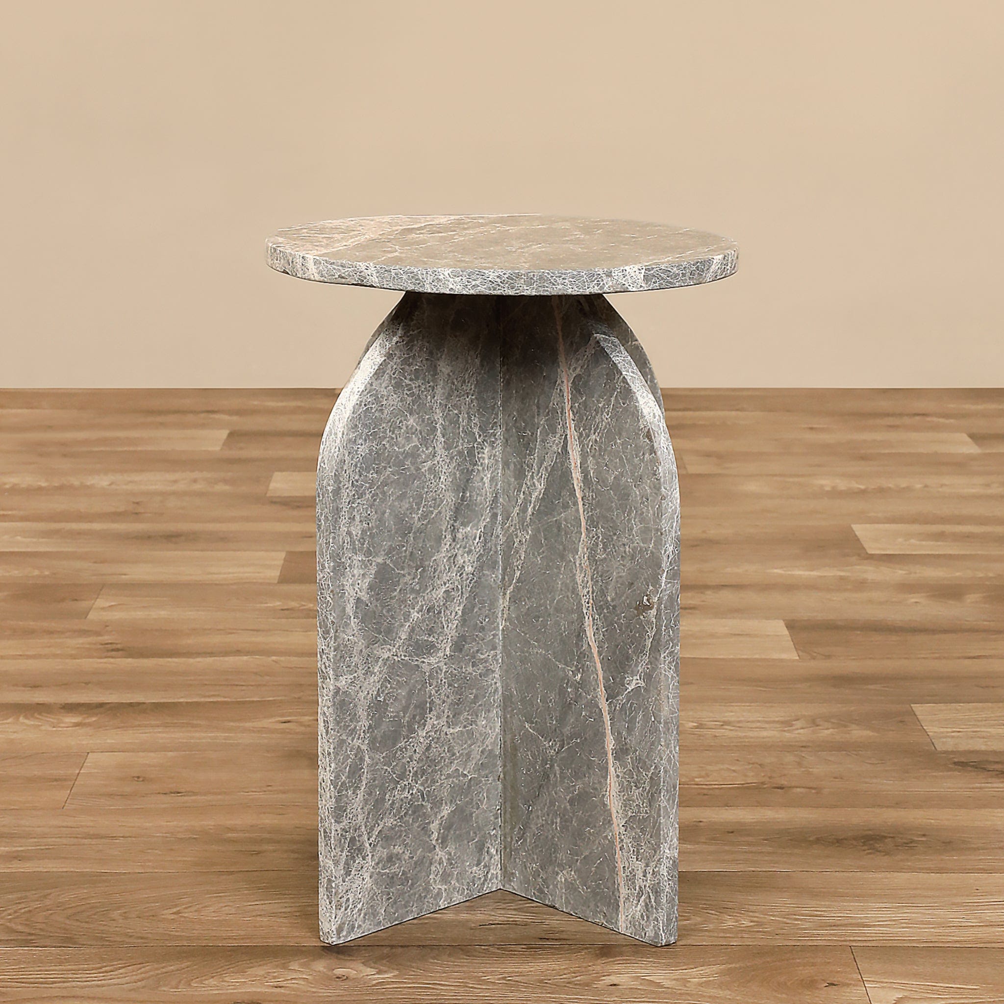 Fosa <br>Marble Side Table - Bloomr