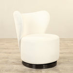 Tate - Bouclé<br> Swivel Armchair Lounge Chair - Bloomr