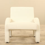 Wayne - Bouclé<br> Armchair Lounge Chair - Bloomr