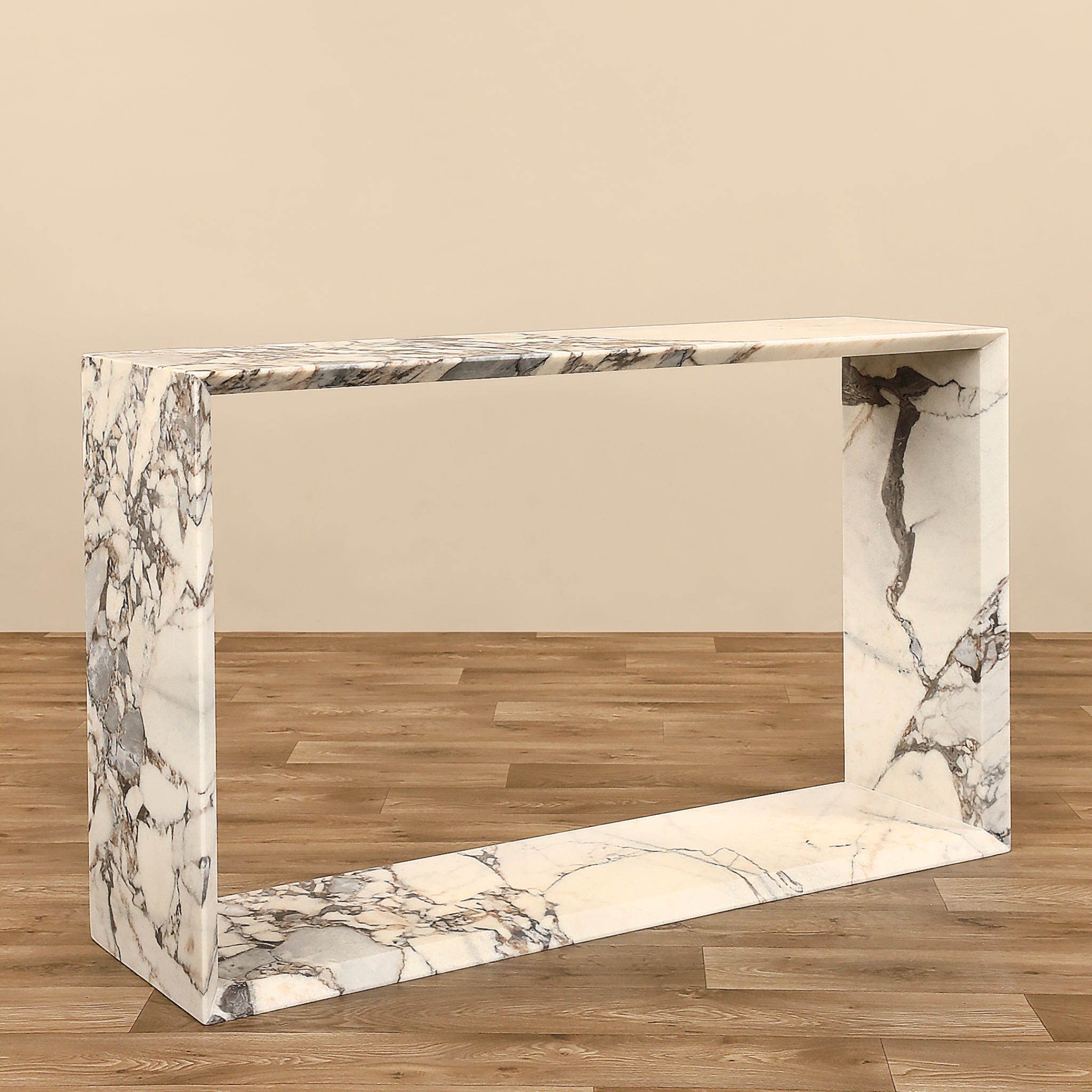 Canea <br>Marble Console Table - Bloomr