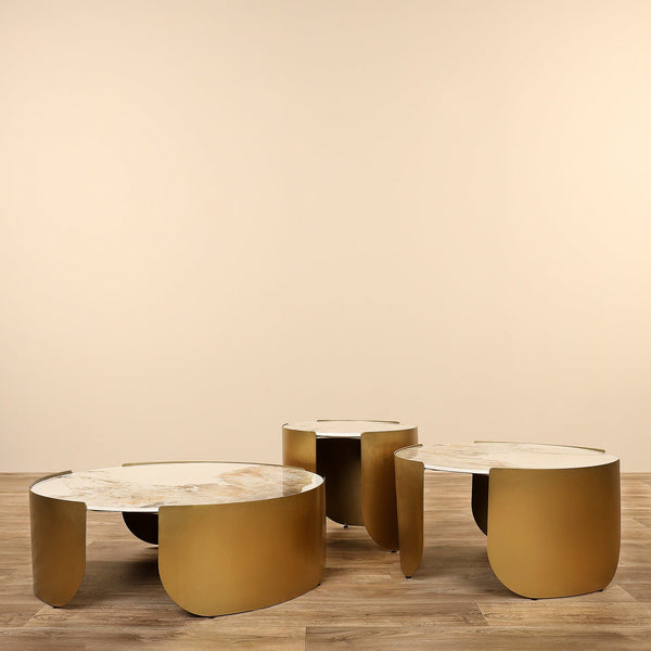 Ceres<br>Coffee & Side Table - Bloomr