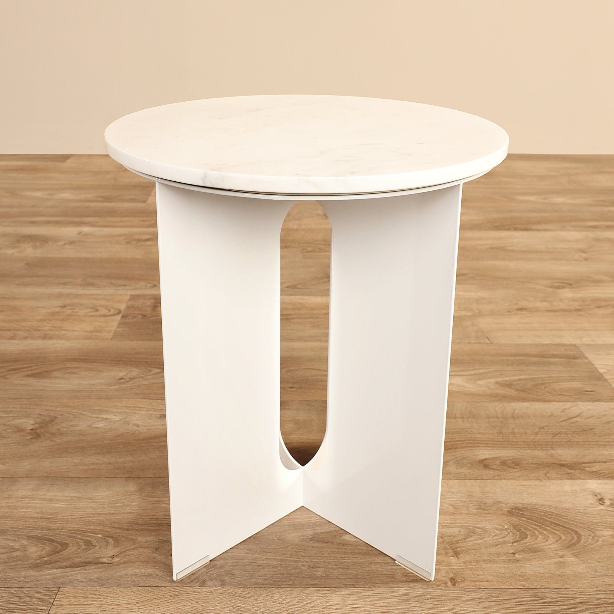 Eirene <br> Marble Side Table - Bloomr