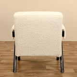 Zada - Bouclé <br>Armchair Lounge Chair - Bloomr