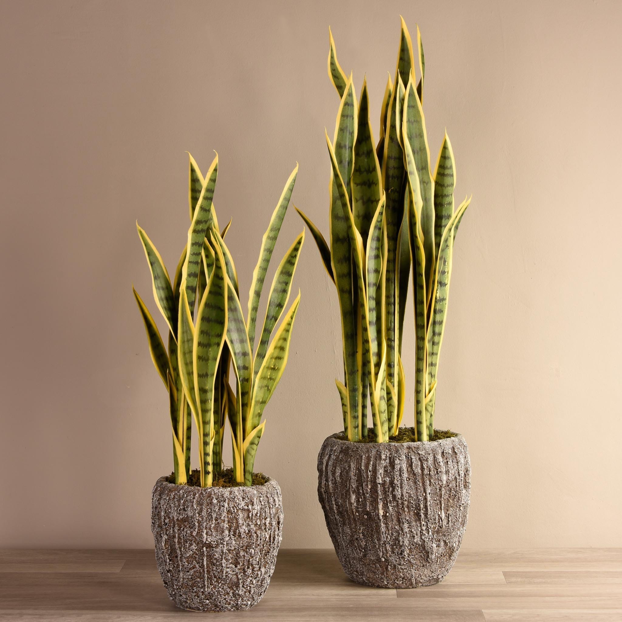 Artificial Potted Snake Plant - Bloomr