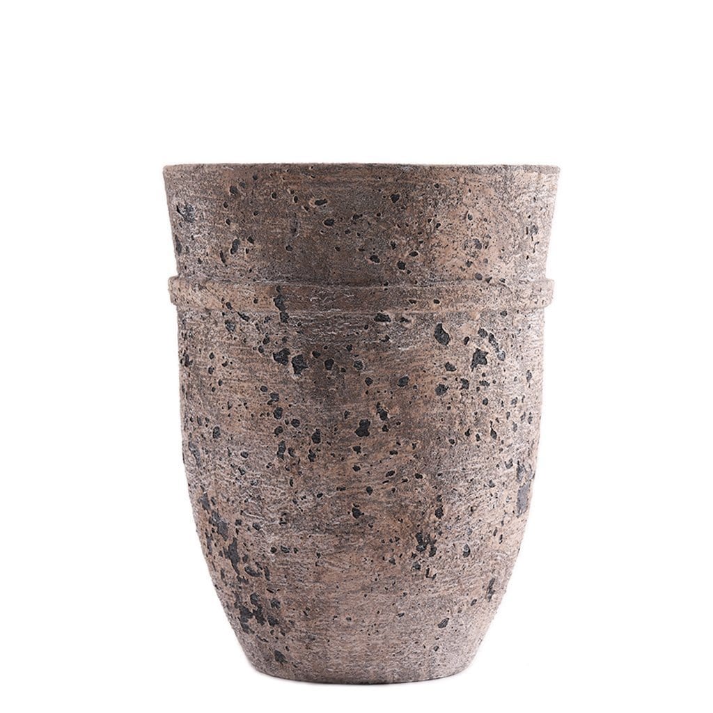 Round Cement Pot - Bloomr