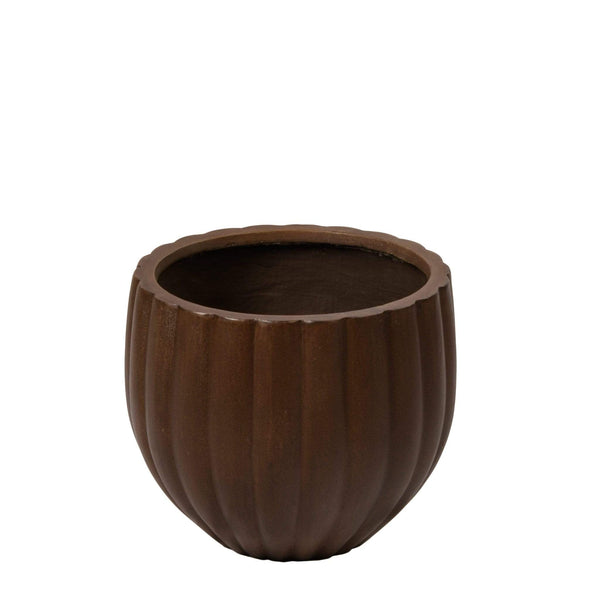 Small Round Ficonstone Tree Pot