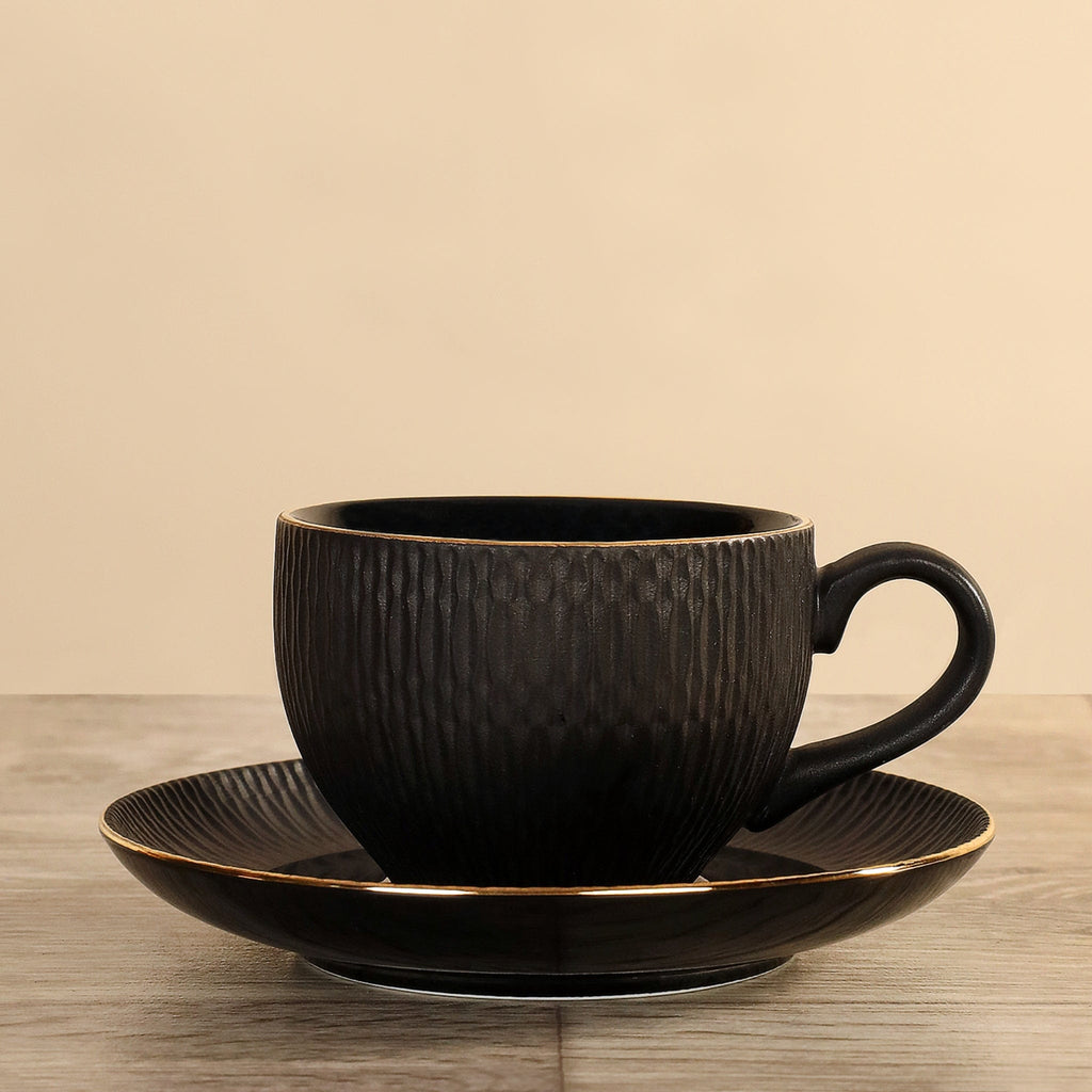 Tea Cup With Saucer - Bloomr